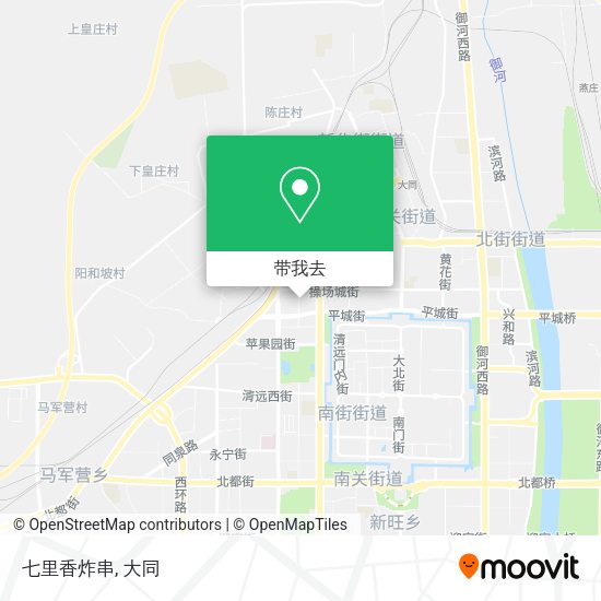 七里香炸串地图