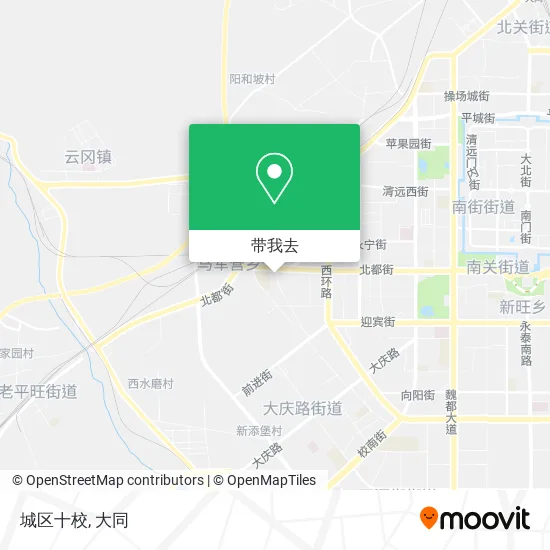 城区十校地图