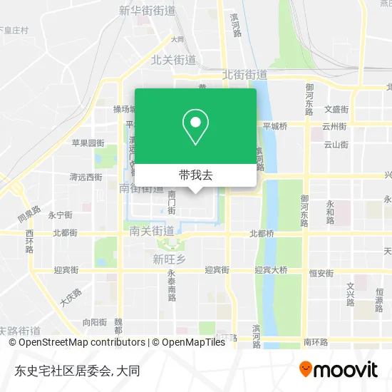 东史宅社区居委会地图