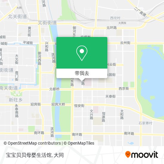 宝宝贝贝母婴生活馆地图