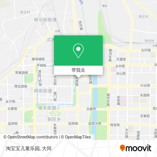 淘宝宝儿童乐园地图