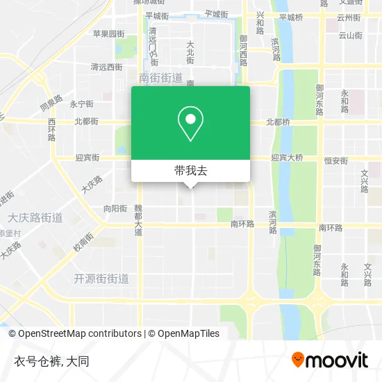 衣号仓裤地图