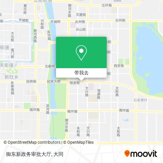 御东新政务审批大厅地图