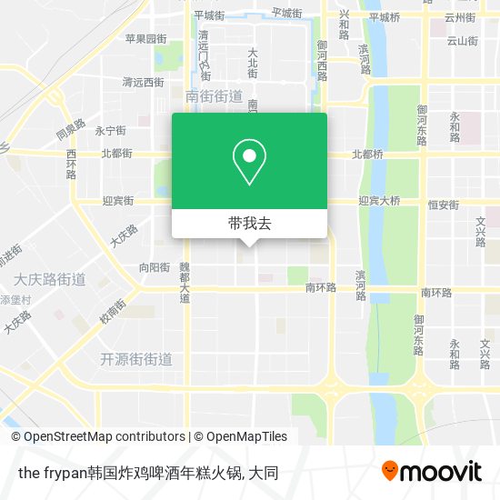 the frypan韩国炸鸡啤酒年糕火锅地图