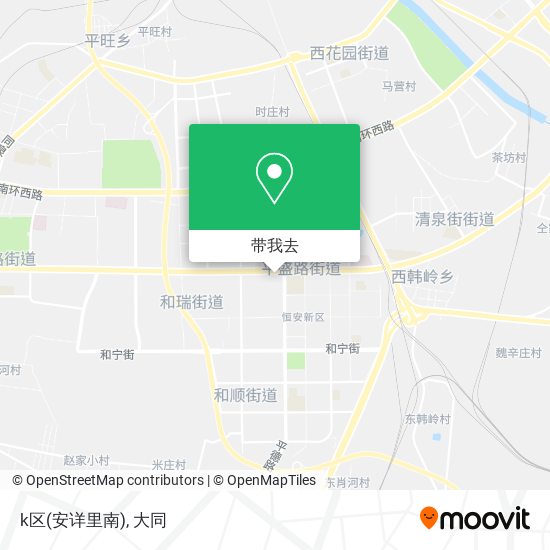 k区(安详里南)地图