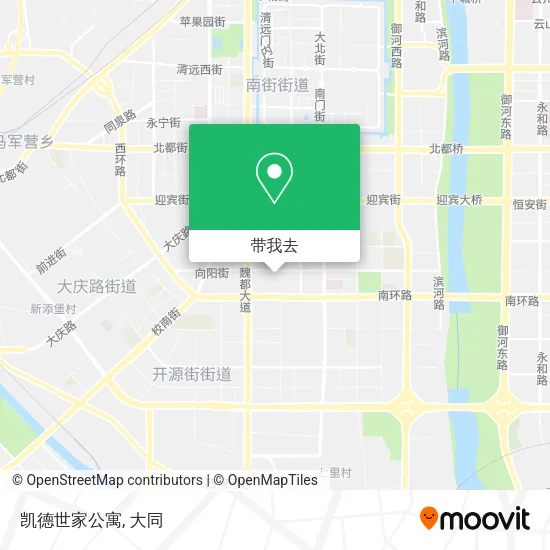 凯德世家公寓地图