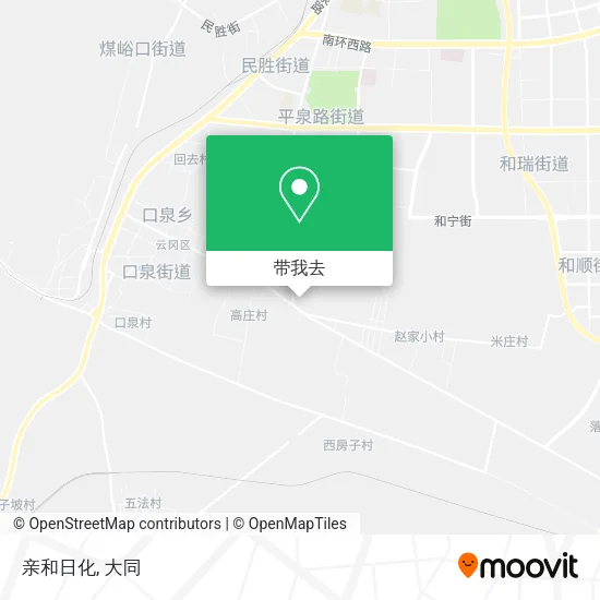 亲和日化地图