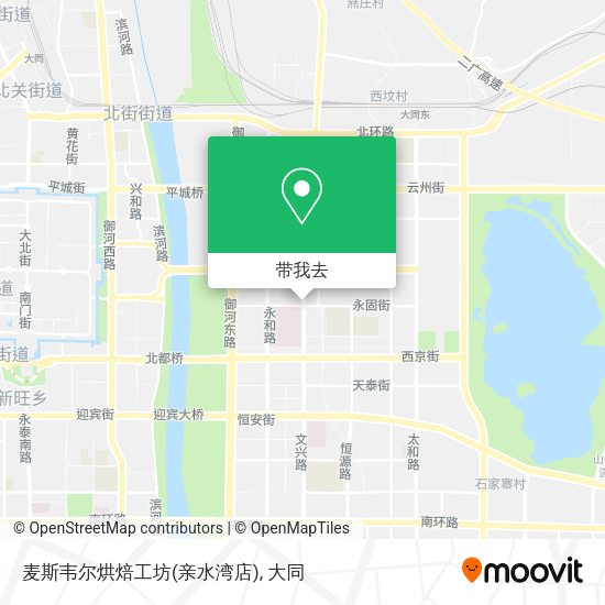 麦斯韦尔烘焙工坊(亲水湾店)地图