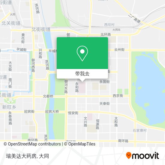 瑞美达大药房地图