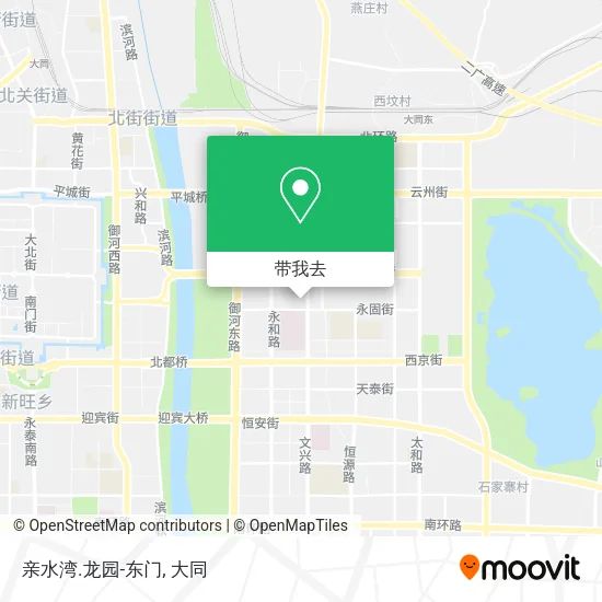 亲水湾.龙园-东门地图