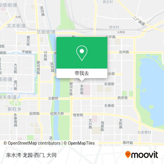 亲水湾·龙园-西门地图
