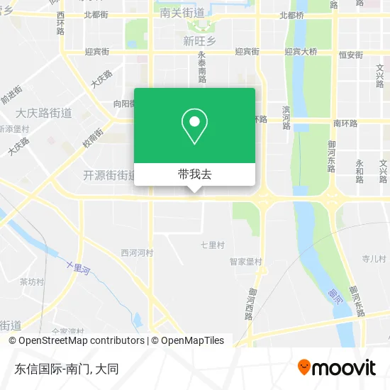 东信国际-南门地图