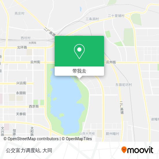 公交富力调度站地图