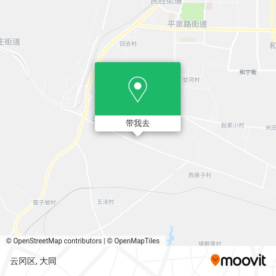 云冈区地图