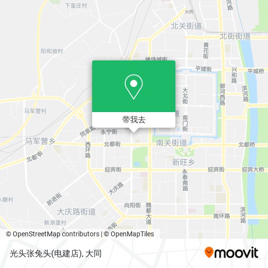 光头张兔头(电建店)地图