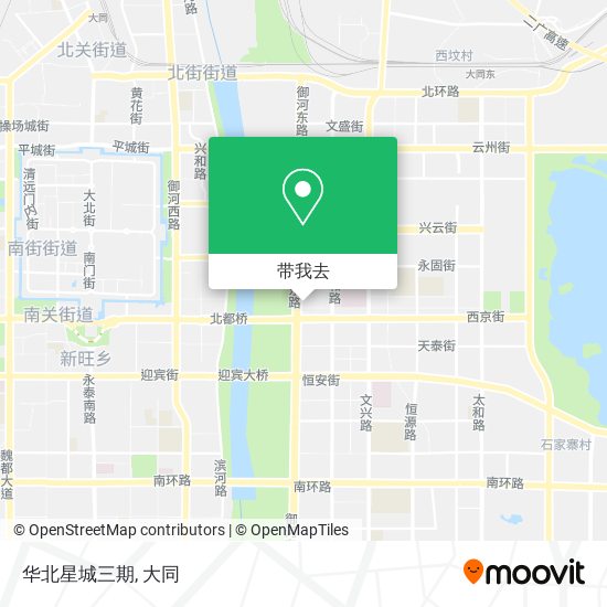 华北星城三期地图