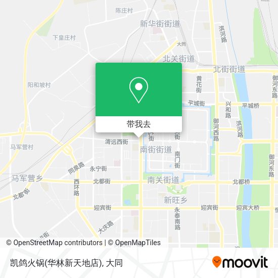 凯鸽火锅(华林新天地店)地图