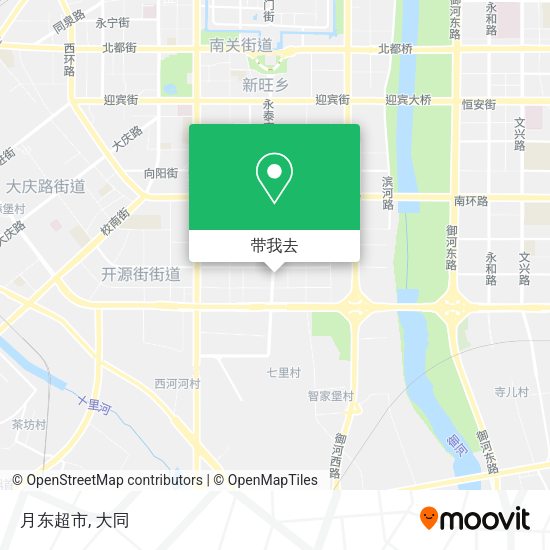 月东超市地图