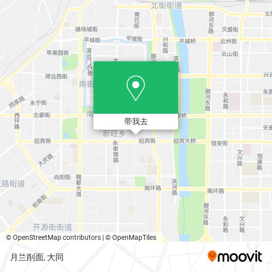 月兰削面地图