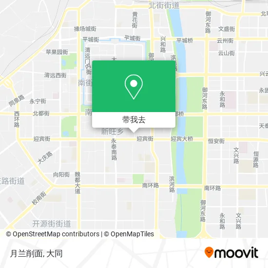 月兰削面地图