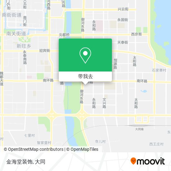 金海堂装饰地图