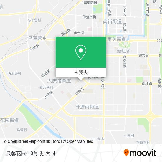 晨馨花园-10号楼地图