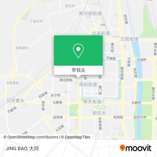 JING BAO地图
