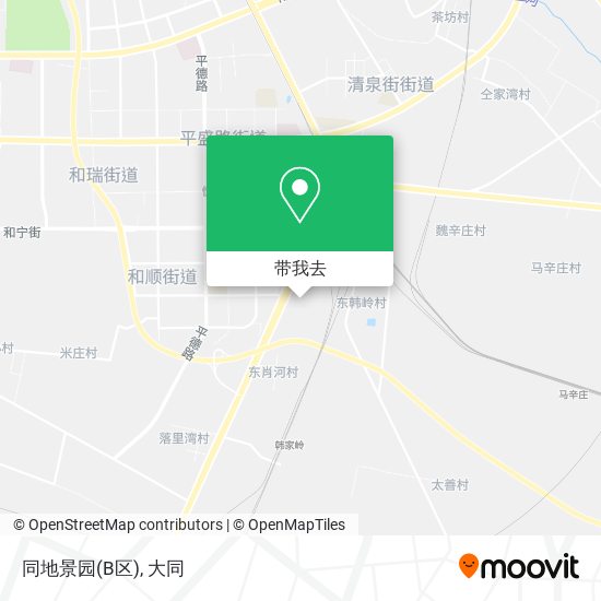 同地景园(B区)地图