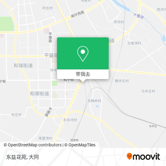 东益花苑地图