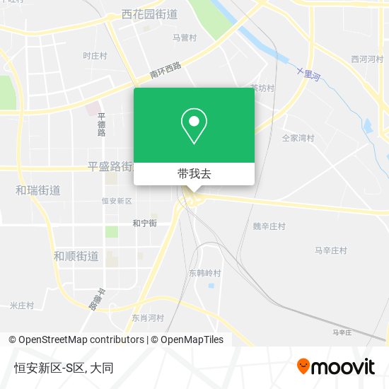 恒安新区-S区地图