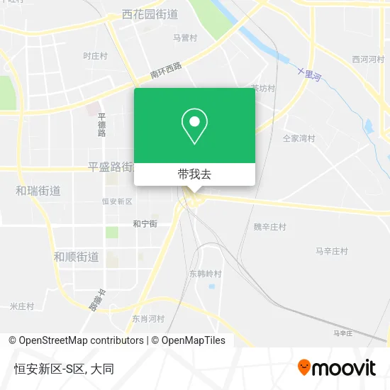 恒安新区-S区地图