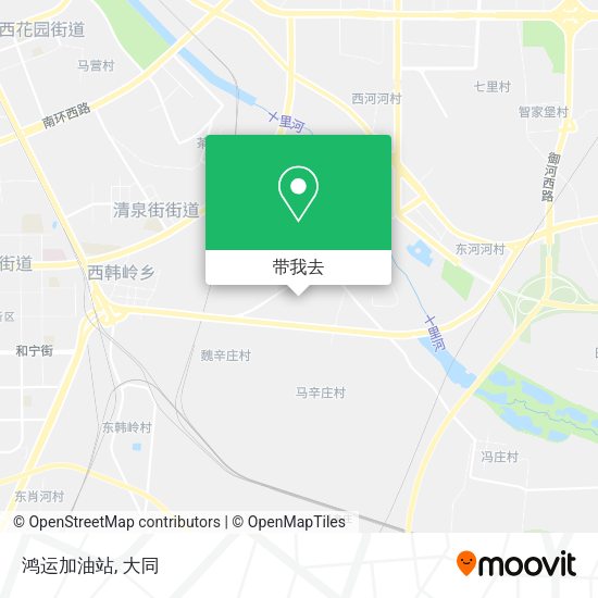 鸿运加油站地图