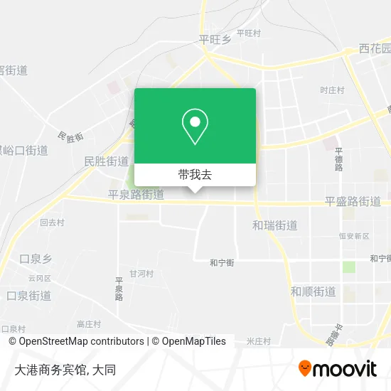 大港商务宾馆地图