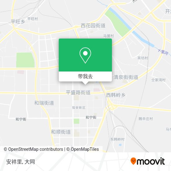 安祥里地图