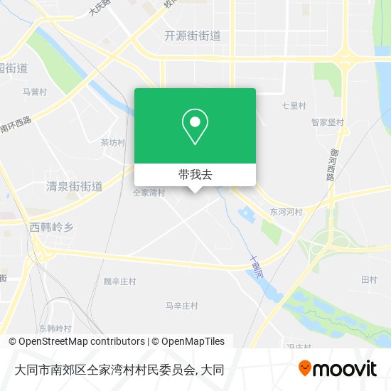 大同市南郊区仝家湾村村民委员会地图