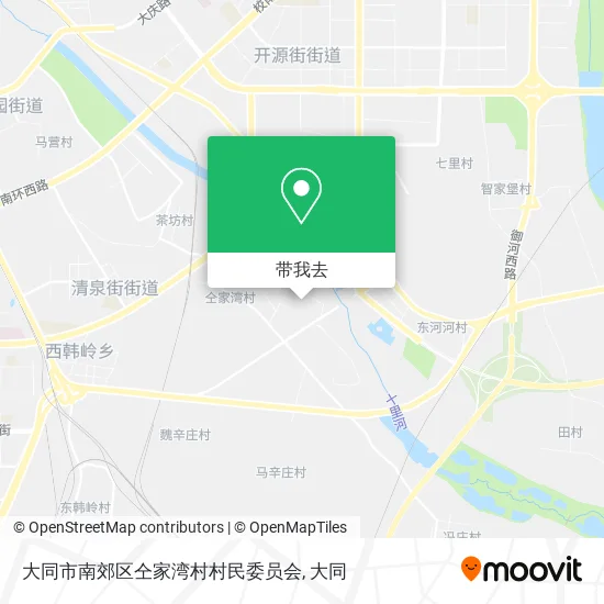 大同市南郊区仝家湾村村民委员会地图