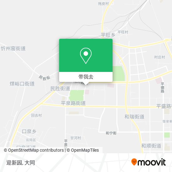迎新园地图