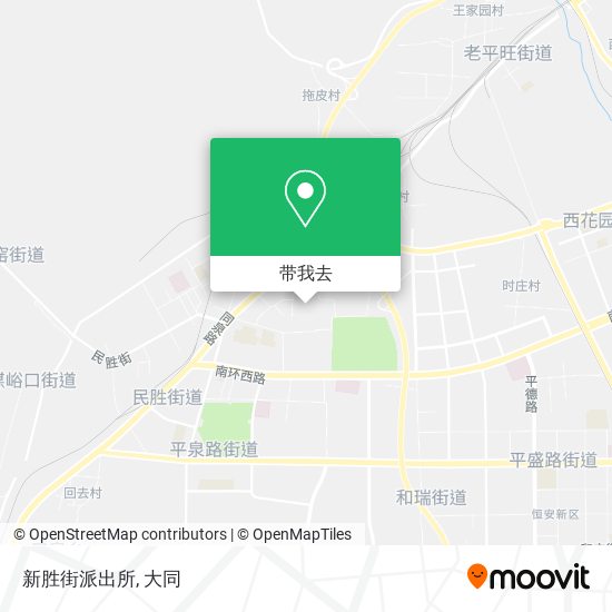 新胜街派出所地图