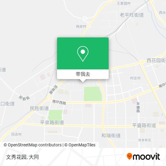 文秀花园地图