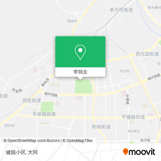 健园小区地图
