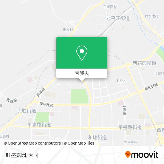 旺盛嘉园地图