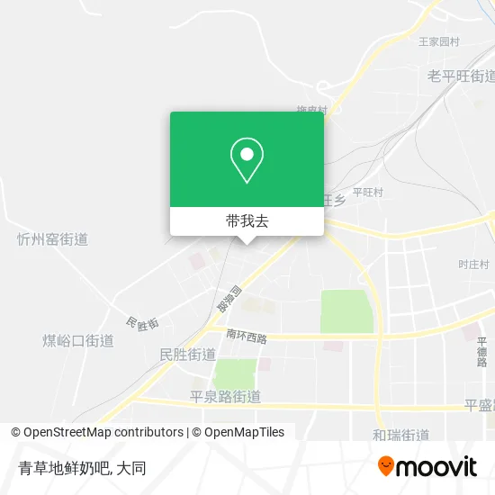 青草地鲜奶吧地图