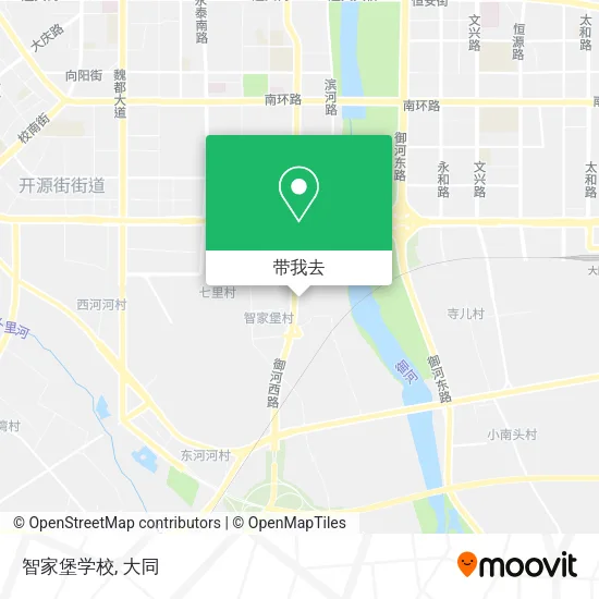 智家堡学校地图