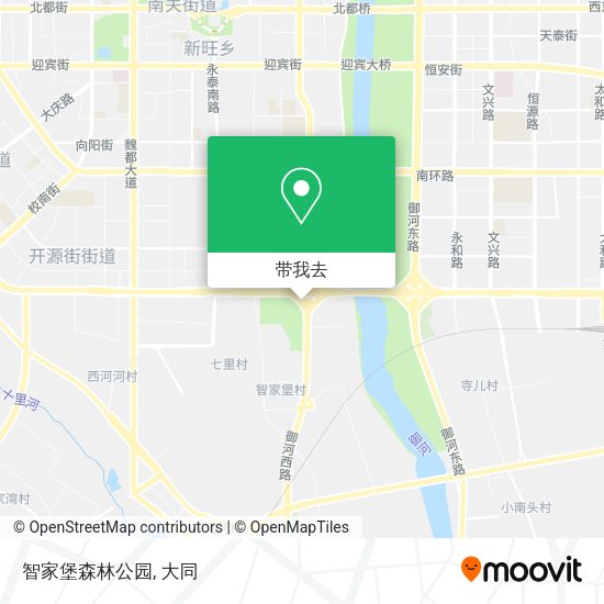 智家堡森林公园地图