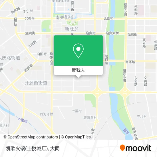 凯歌火锅(上悦城店)地图