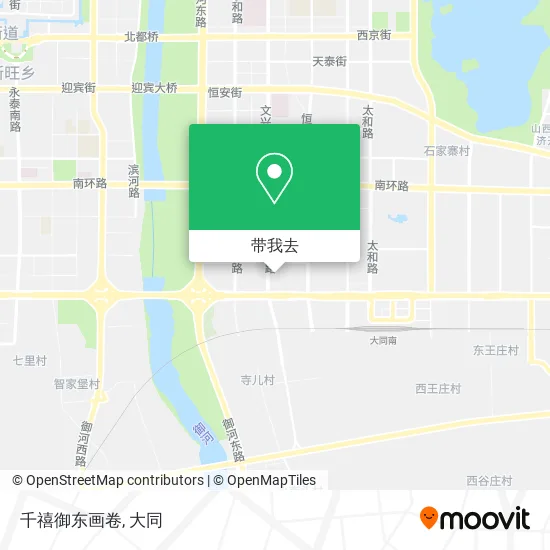 千禧御东画卷地图