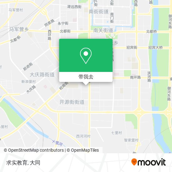 求实教育地图