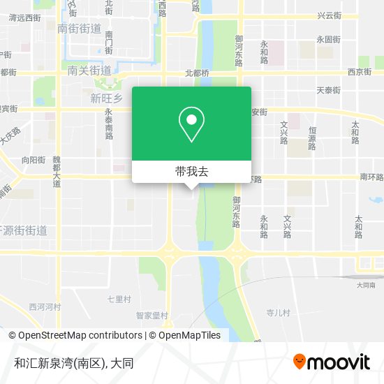 和汇新泉湾(南区)地图