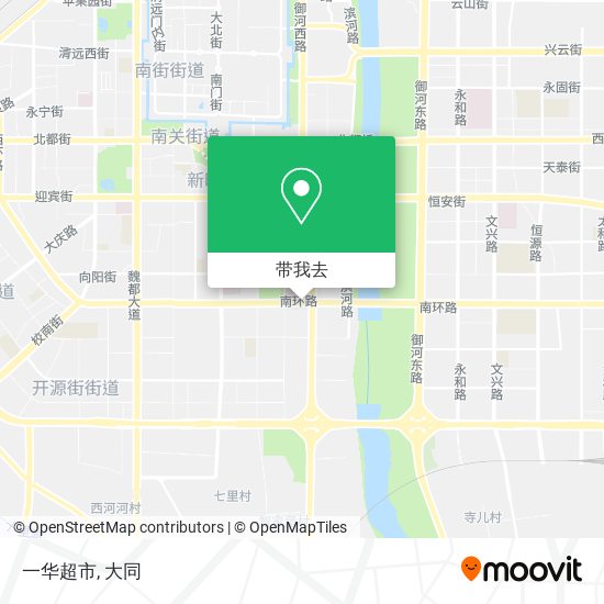 一华超市地图