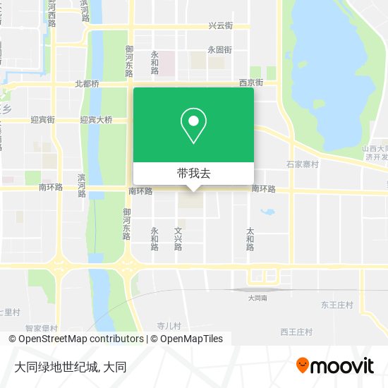 大同绿地世纪城地图